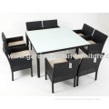 Garden Rattan Dining Table And Chair 8 Persons Sets 
